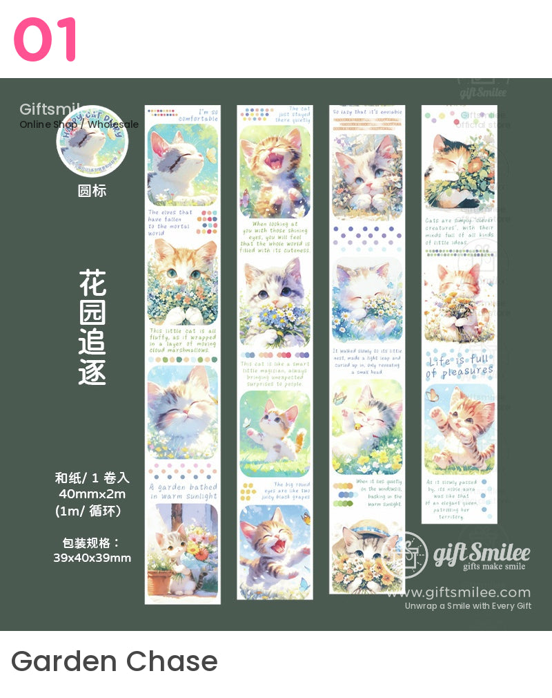 Happy Kitten Washi Tape | erin condren