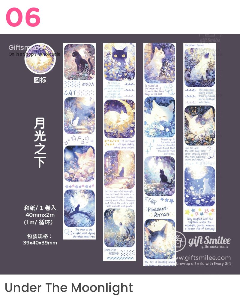 Happy Kitten Washi Tape | erin condren