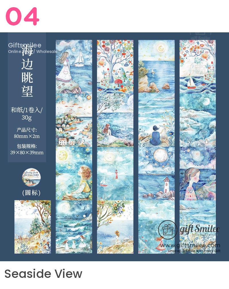 Four Seasons Painting Washi Tape | for journaling