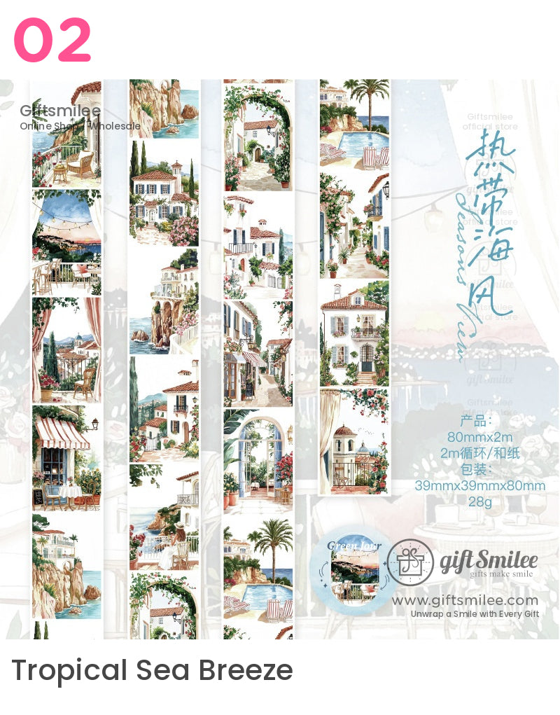 European Scenic Roll Tapes | ephemera