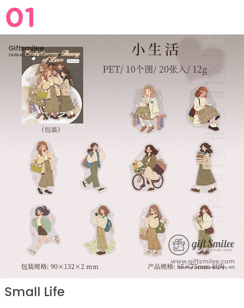 Wedding Celebration Illustration Stickers | KS-SA-4093