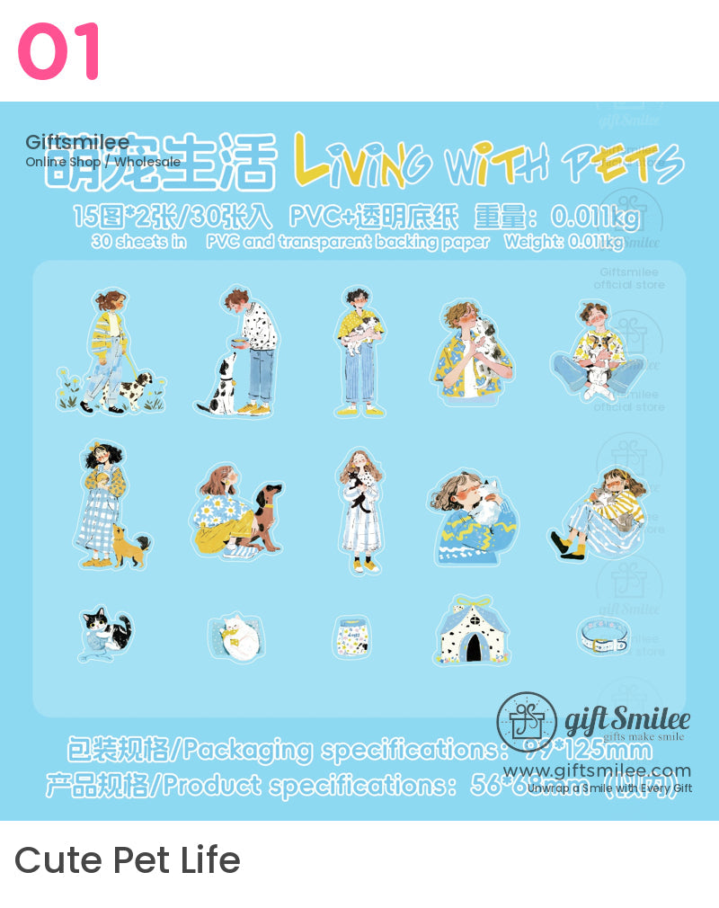 Color Life Sticker Packs | KS-SA-4122