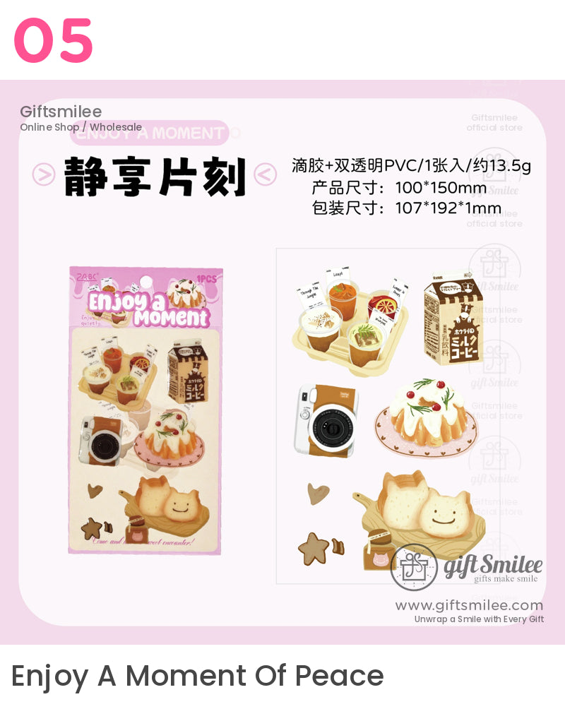 Baking Hut Stickers | KS-SA-4137