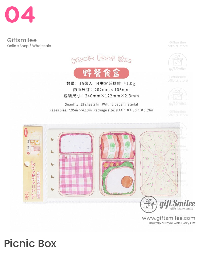 A Delicious Meal Notes | gift wrapping