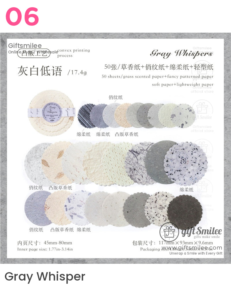 Vintage-Style Scalloped Collage Kit | KS-CK-1170