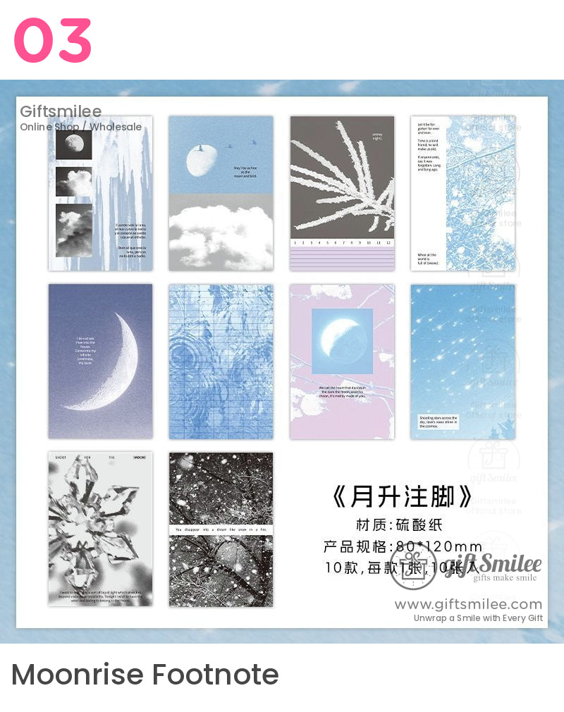 Celestial Floral Transparent Material Pack | KS-CK-1174