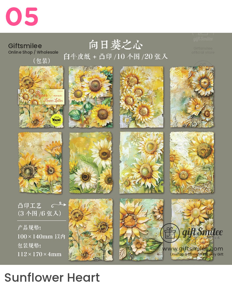 3D Butterfly And Floral Collage Kit | KS-CK-1175
