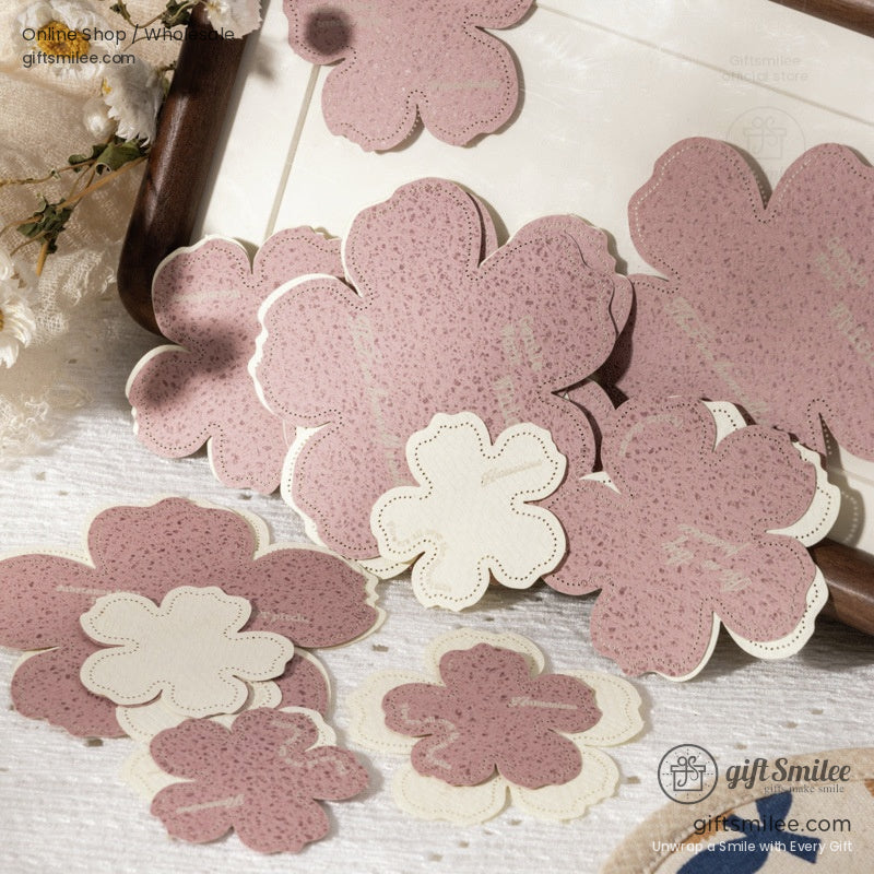 Textured Kraft Mixed Shapes Layered Die-Cut Set Decorative Paper Die-Cuts | KS-CK-1236