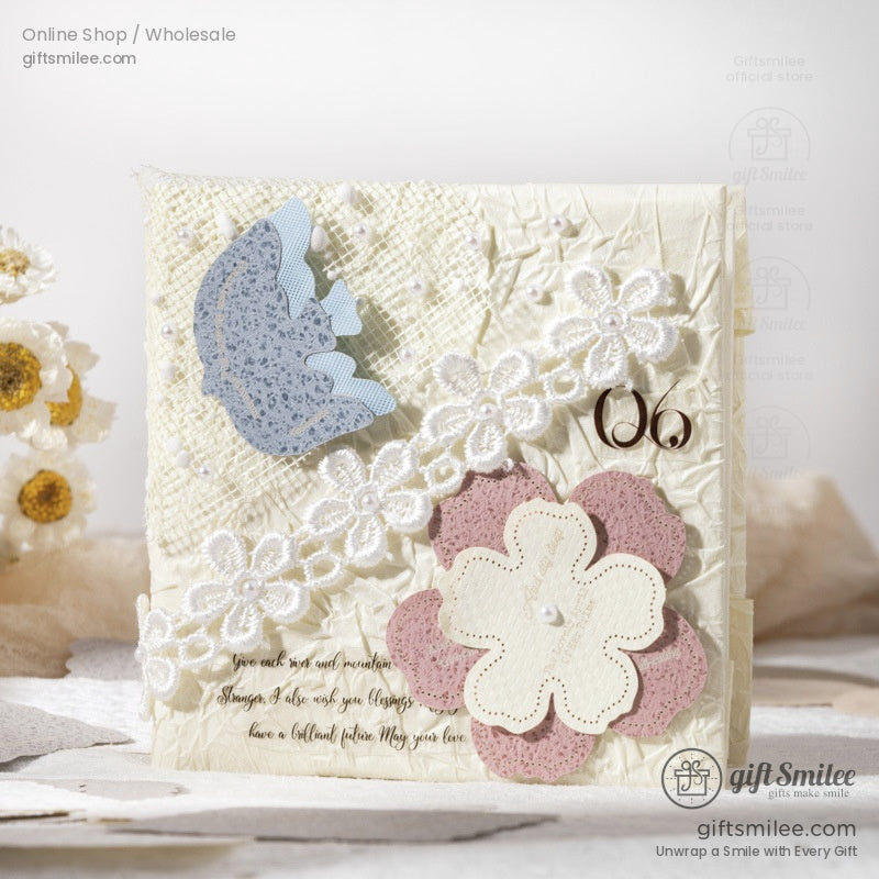 Textured Kraft Mixed Shapes Layered Die-Cut Set Decorative Paper Die-Cuts | KS-CK-1236