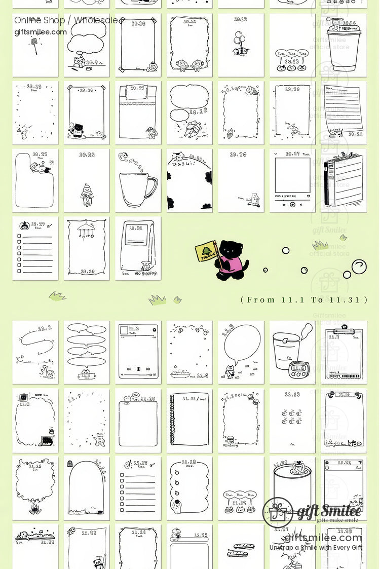 2026 Daily Tear‑Off Illustrated Thick Paper Stand‑Up Hardcover Daily Desk Calendar | KS-CK-1242