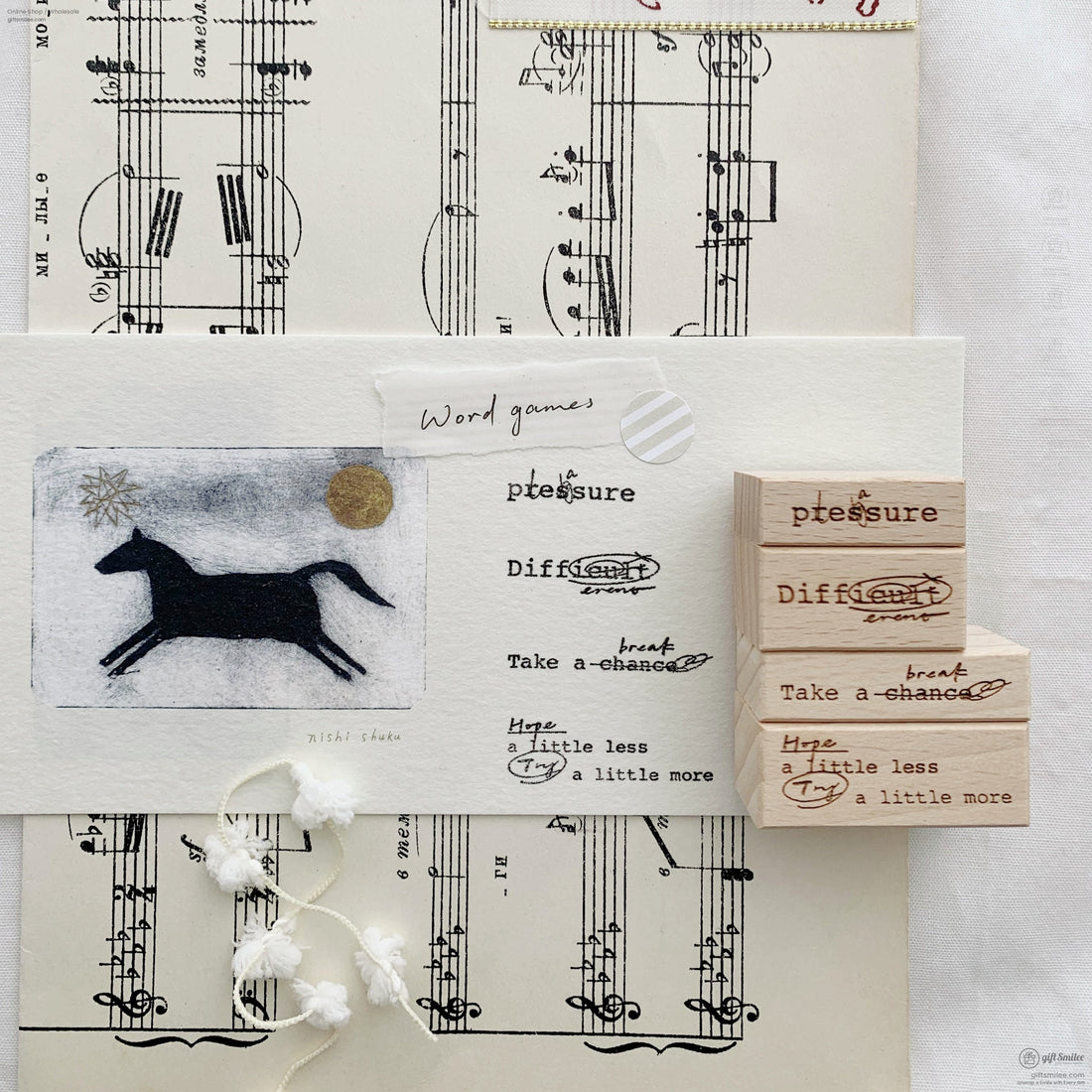 Word Games Stamps| KS-CK-1244