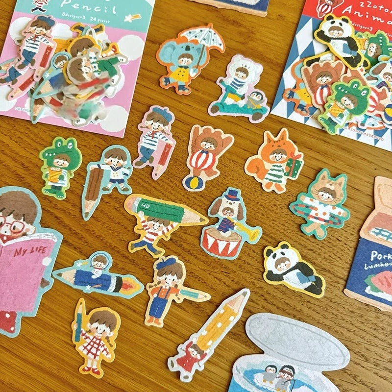 Canned Food For Reading Sticker And Memo Set | KS-CK-1246