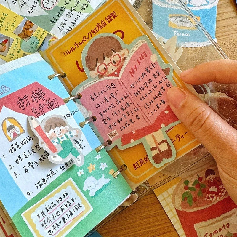Canned Food For Reading Sticker And Memo Set | KS-CK-1246