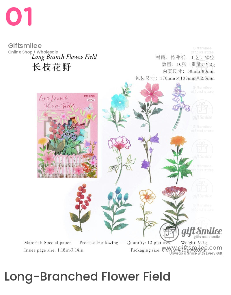 Encounter Flower Season Material Pack | bullet journal