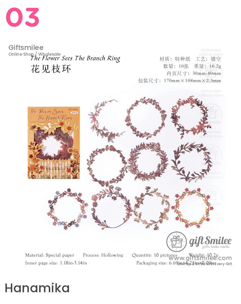 Encounter Flower Season Material Pack | bullet journal