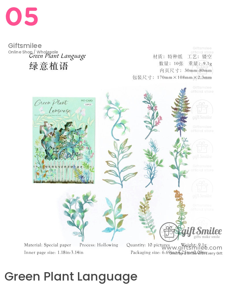 Encounter Flower Season Material Pack | bullet journal