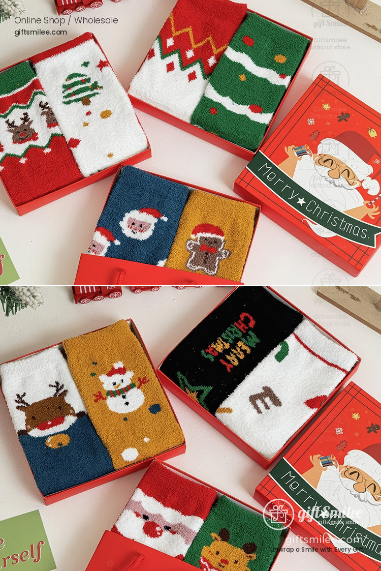 Christmas Christmas Cozy Socks | KS-GS-129