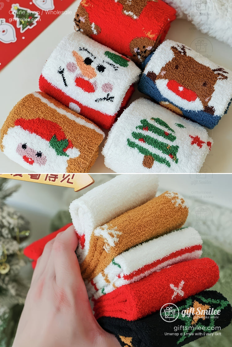 Christmas Christmas Cozy Socks | KS-GS-129