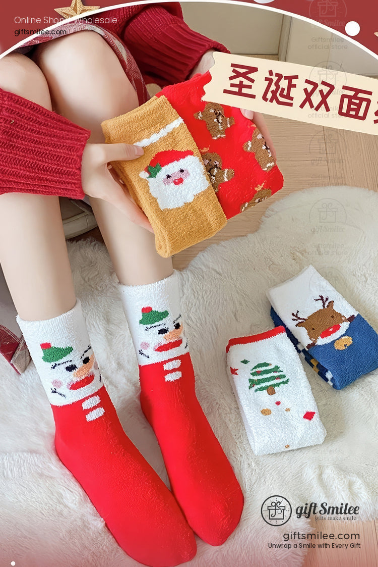 Christmas Christmas Cozy Socks | KS-GS-129