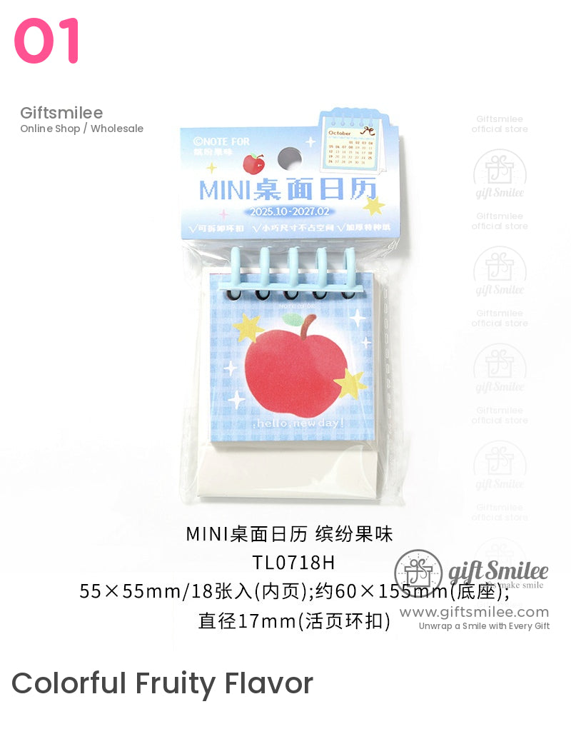 Mini Calendar Desserts Desktop Mini Calendar | KS-MX-057