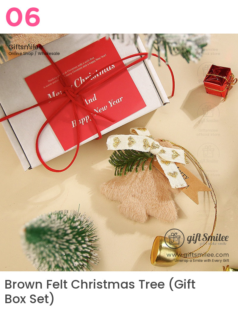 Red Christmas Tree Ornaments Car Rearview Mirror Christmas Decorations Christmas Hanging Ornament | KS-MX-080