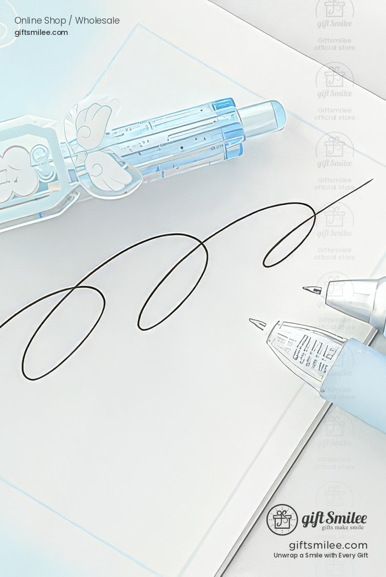 Dual-Scent Quick-Dry 0.5Mm Lavender Set Gel Ink Pen Set | KS-MX-083