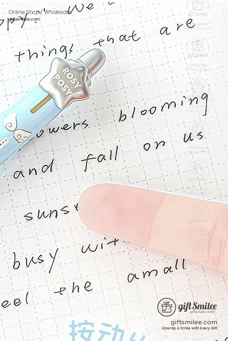 Dual-Scent Quick-Dry 0.5Mm Lavender Set Gel Ink Pen Set | KS-MX-083