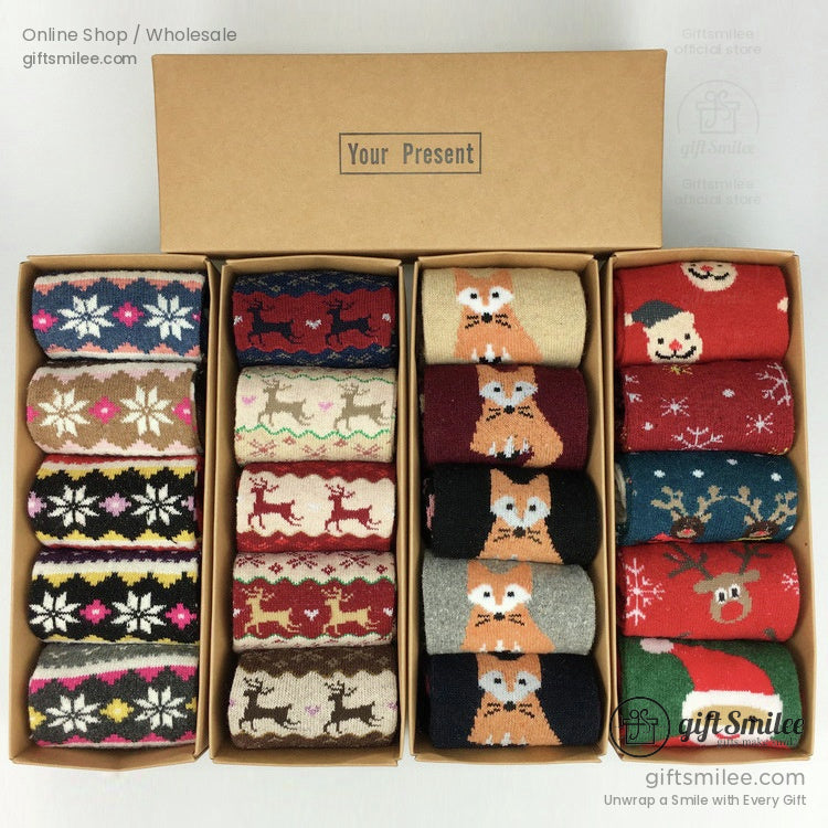 Christmas Crew Socks | KS-MX-085