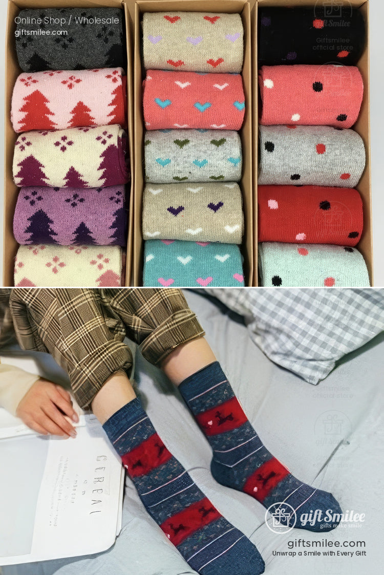 Christmas Crew Socks | KS-MX-085