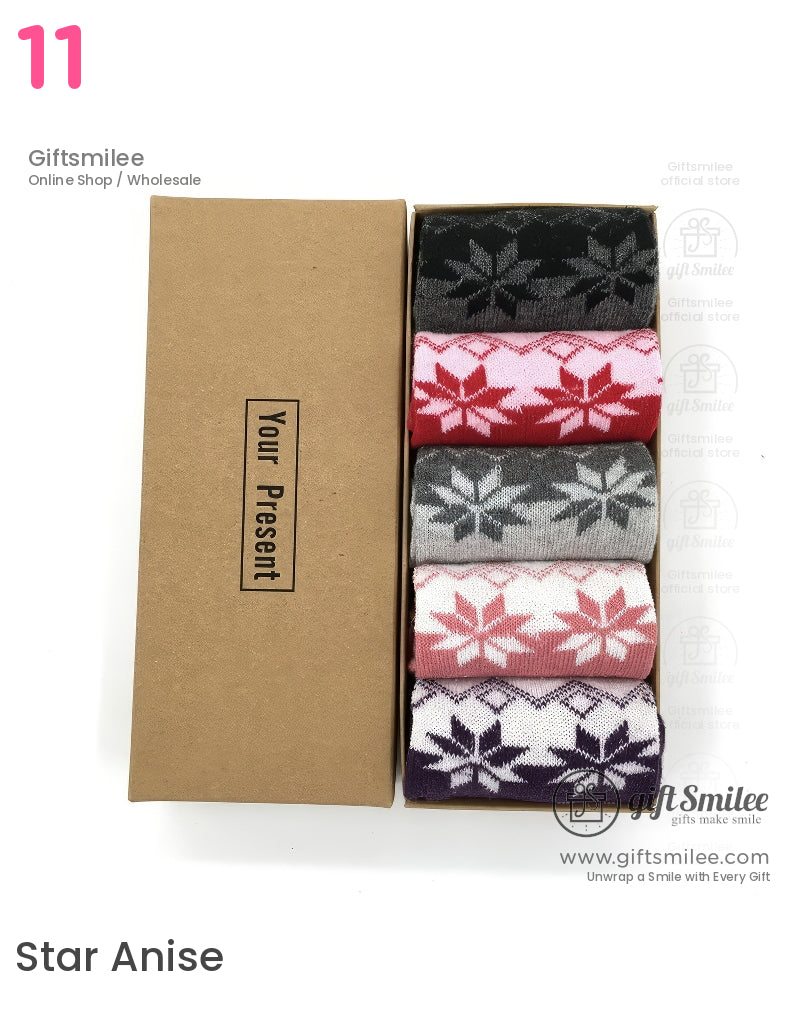 Christmas Crew Socks | KS-MX-085