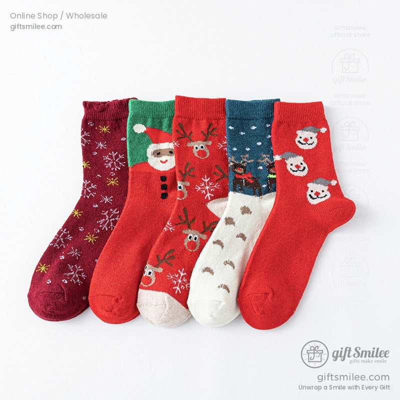 Christmas Women Crew Socks | KS-MX-086