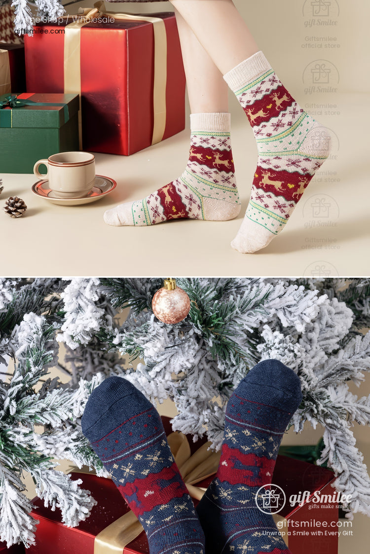 Christmas Women Crew Socks | KS-MX-086