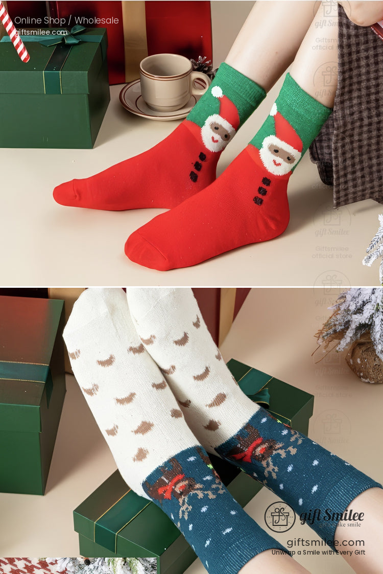 Christmas Women Crew Socks | KS-MX-086