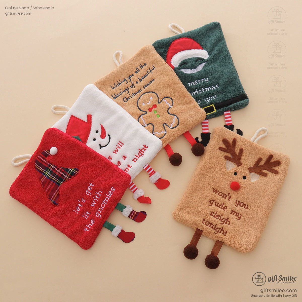 Christmas Hanging Hand Towel | KS-MX-087