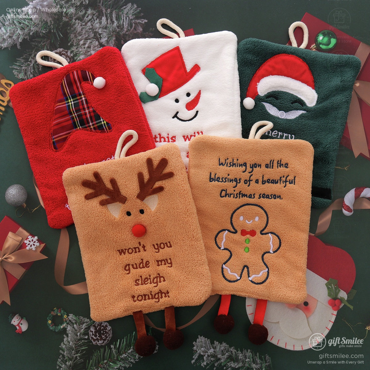 Christmas Hanging Hand Towel | KS-MX-087