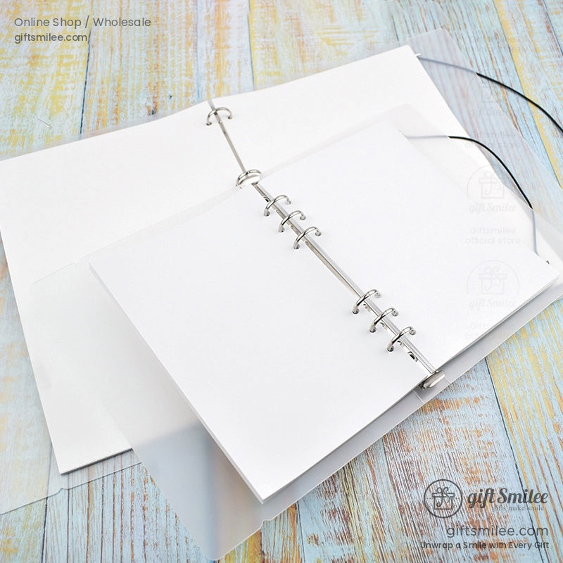 Double-Sided Thick Release Sheets A4, A5, A6 Pre-Punched Sticker Release Paper Sheets | KS-NB-430