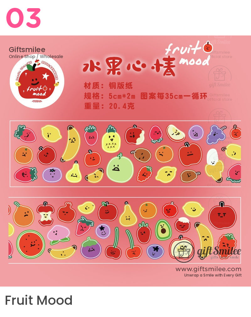 Sign For Good Mood Die-Cut Tape | KS-RT-1680