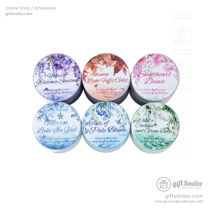 Holographic Floral Watercolor Seasonal Gradient Decorative Washi Tape | KS-RT-1760