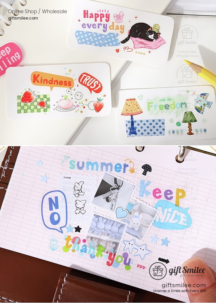 A Week Of Dopamine Decorative Sticker Tape | KS-RT-1794