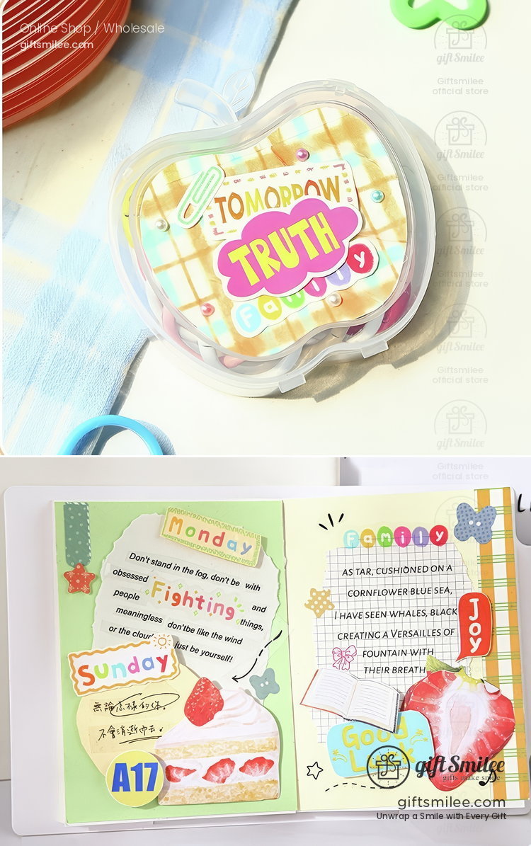 A Week Of Dopamine Decorative Sticker Tape | KS-RT-1794