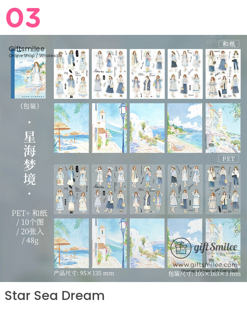 Pleasant Journey Sticker Book | crafting kit
