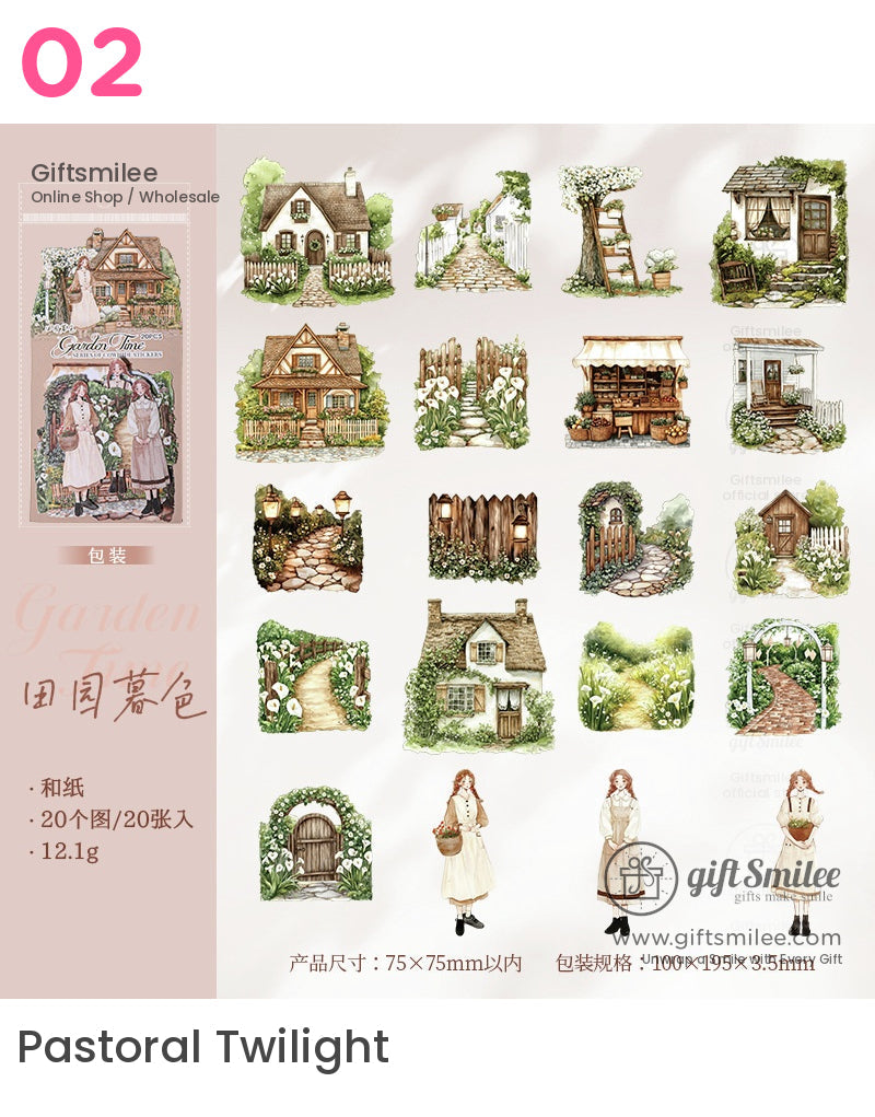 Garden Time Sticker Packs | wedding gift