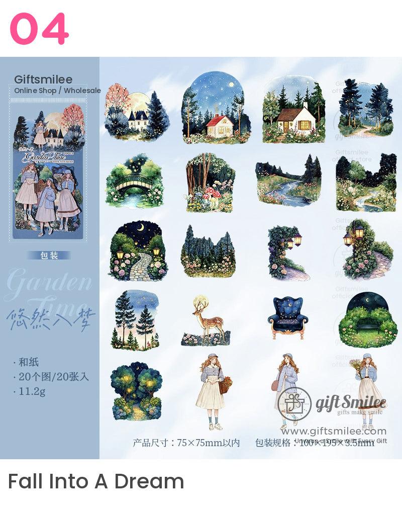 Garden Time Sticker Packs | wedding gift