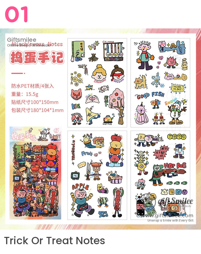 Cute Island Stickers | planner deco