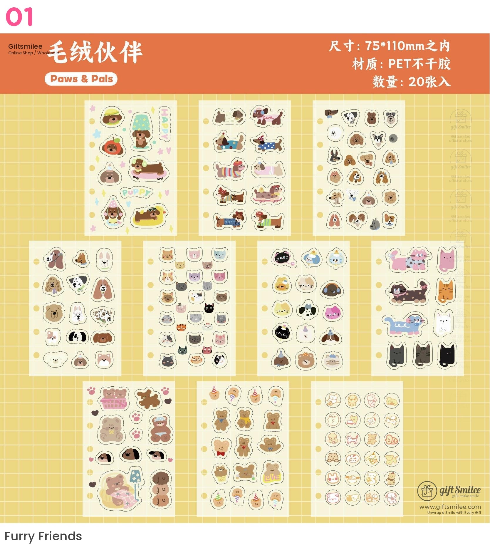 Animal And Food Stickers | waterproof craft