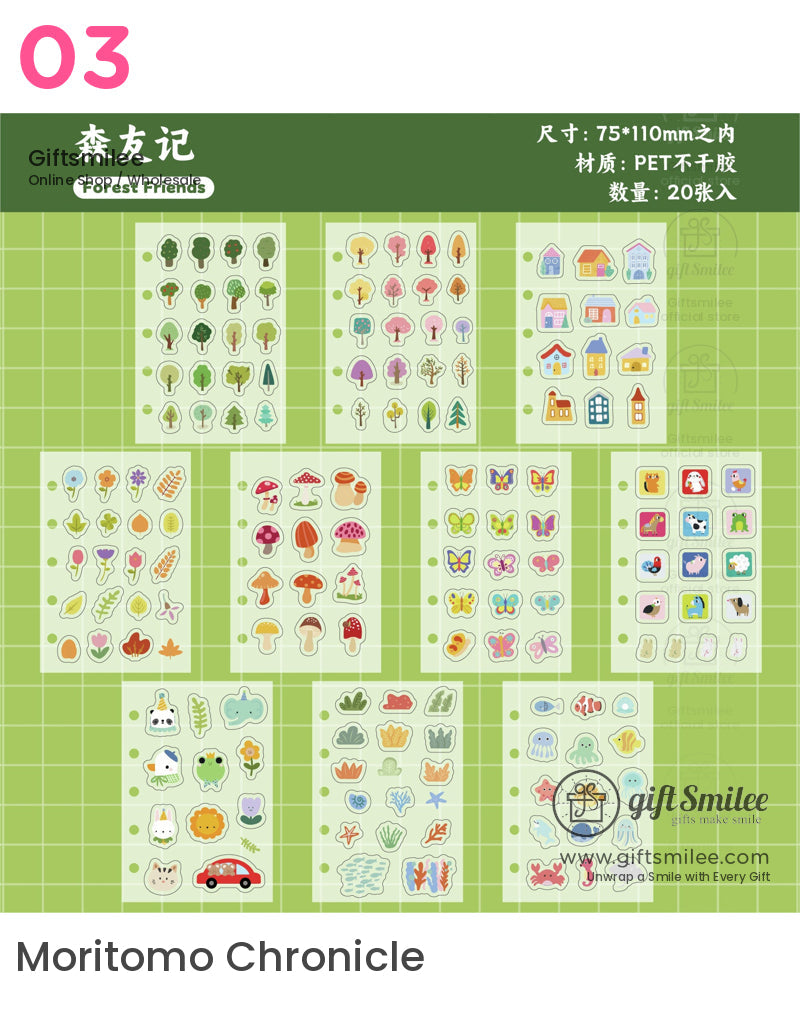 Animal And Food Stickers | waterproof craft