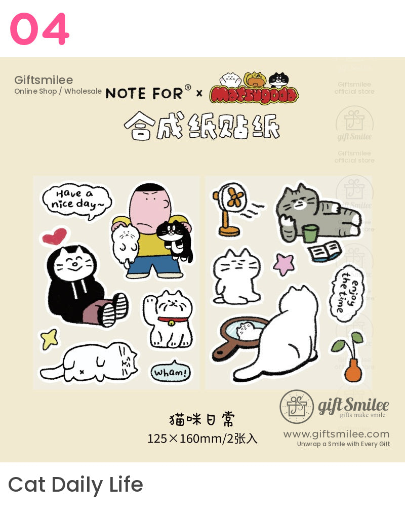 Kawaii Cartoon Cat Stickers | journals deco