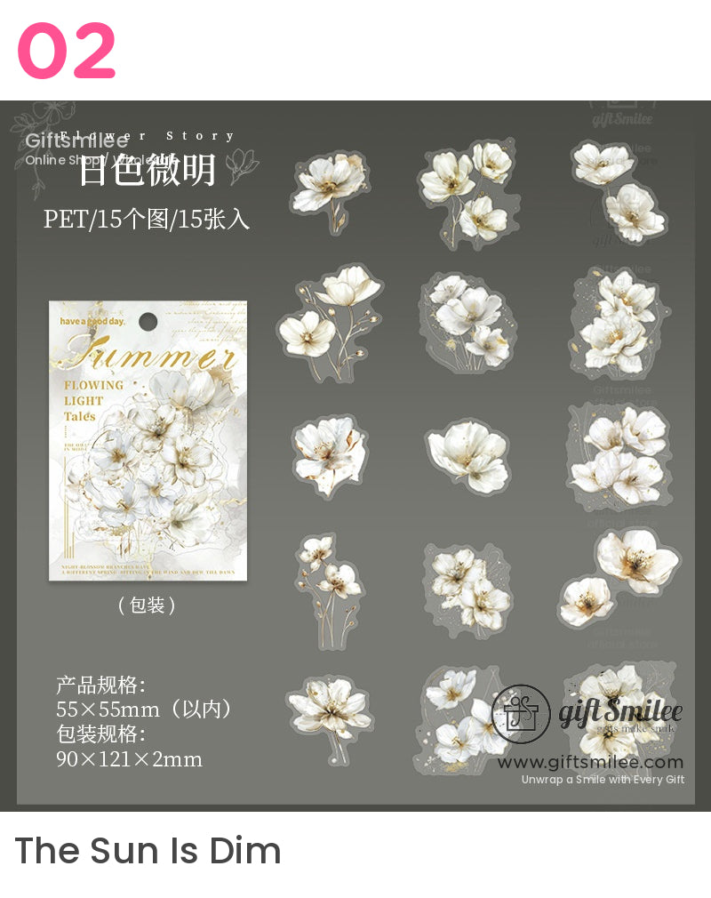 Floral Stickers | vintage poster