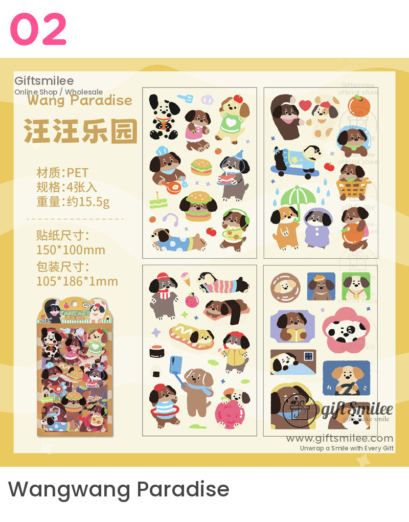 Fantasyland Stickers | KS-SA-4162