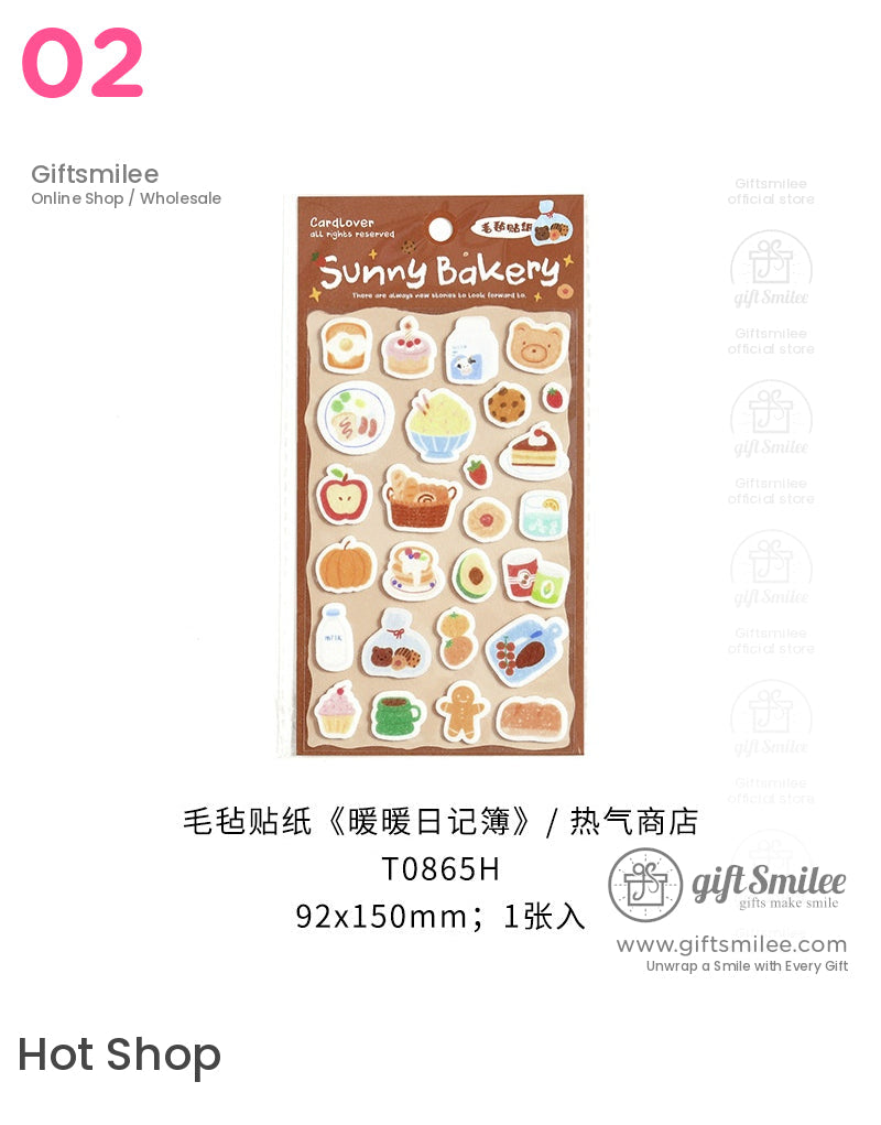 Warm Diary Stickers | KS-SA-4210